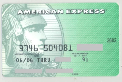 AM EX bank card  Germany ; collectible - Image 1 of 2