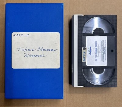BETAMAX THE TEXAS CHAINSAW MASSACRE MEDIA  TAPE ONLY Not VHS Classic Horror - Image 1 of 4