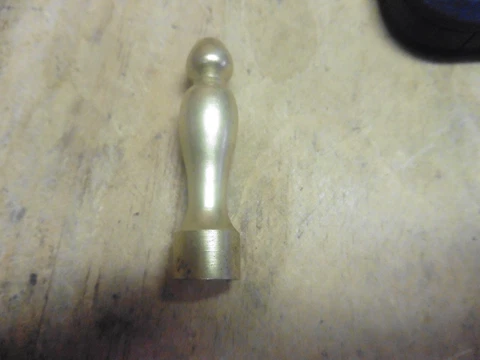 Antique Finial Brass lamp Cover