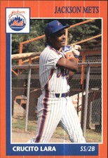1990 Jackson Mets Grand Slam #25 Crucito Lara