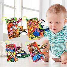 3D Animal Baby Cloth Book, Early Educational Toys for Boys Birthday Gifts