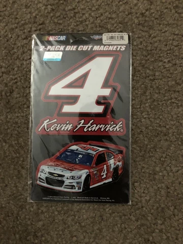 Kevin Harvick Wincraft 2015 #4 Budweiser 5x9 2 Piece Magnet Set NASCAR Cover