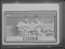 2005 Topps Chrome Magenta Printing Plate #101 Jose and Bengie Molina No 1 of 1