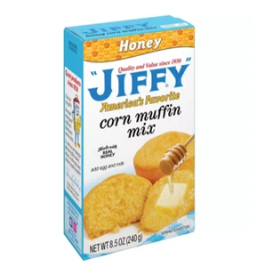 Mezcla de magdalenas de maíz Jiffy mezcla de miel y maíz - Imagen 1 de 1