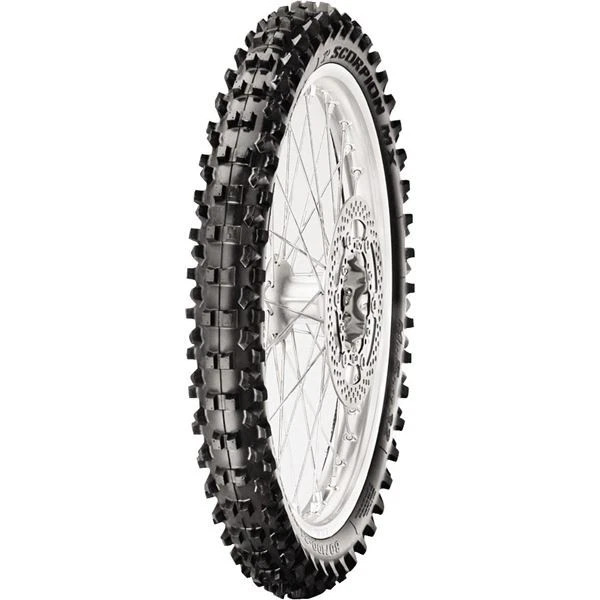 Pirelli - 70/100-17 - Scorpion MX Mid Soft 32 Front Dirtbike MX Tire Foto 1 de 4