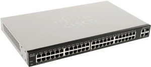 Smart Switch PoE 10/100 48 Ports Cisco Small Business SF 200-48P SLM248PT V02 - Picture 1 of 1