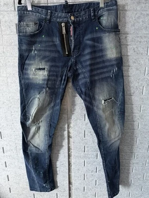 Jeans azules para hombre Dsquared2 talla 50 usados Foto 1 de 4