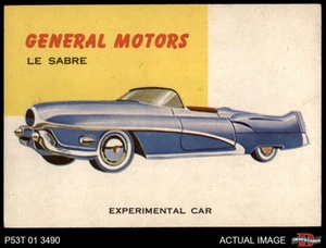 1954 Topps World on Wheels #87 GM Le Sabre 5 - EX - Picture 1 of 3