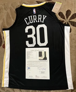 Signed Stephen Curry Golden State Warriors The Town Jersey JSA LOA Splash Bros - Picture 1 of 4