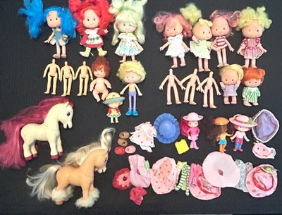 Lot of Vintage American Greetings Strawberry Shortcake Doll MORE 70s 80s 00s - Image 1 of 4