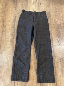 VTG Woolrich Wool Malone Pants Thick Heavy Hunting Men’s 34x30 USA Outdoor - Picture 1 of 8