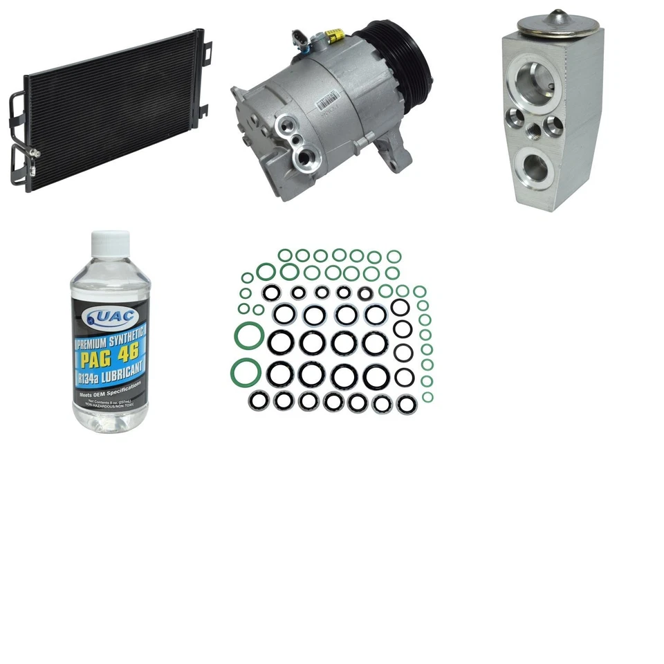 Kit de compresor de aire acondicionado UAC para Chevrolet Monte Carlo 2006-2007 Foto 1 de 1