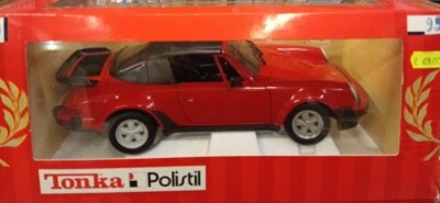 Porsche 911 Cabrio Red Scala 1:16 Made in Italy Polistil Made in Italy Die-Cast  - Immagine 1 di 4