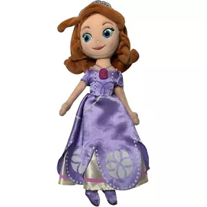 Disney Prinzessin Sophia Sofia Die erste Plüschpuppe Disney Store lila Kleid - Bild 1 von 5