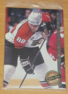 ERIC LINDROS - 1992-93 O-Pee-Chee Premier Hockey - Top Rookies #1 - Picture 1 of 2