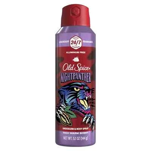 Old Spice NightPanther Body Spray For Men, 5.1 oz - Picture 1 of 10