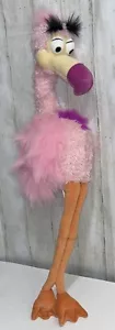 Disney Herzkönigin Flamingo Krocket Holzhammer Plüschtier - 28 Zoll - Alice im Wunderland - Bild 1 von 11