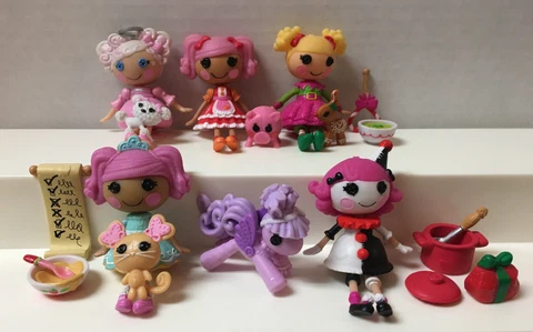 Lalaloopsy Mini Dolls Holly,Pepper,Charlotte,Angel,Princess, Pets,Christmas L3 Cover