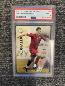 Futera 2007 único con Cristiano Ronaldo #61 Portugal PSA 9 - Imagen 1 de 1