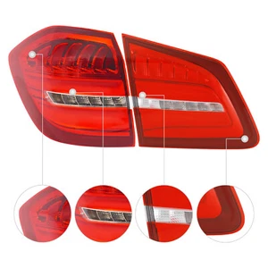 Left Inner+Outer Tail Light for Mercedes-Benz 17-19 GLS450 GLS550 GLS63 AMG X166 - Picture 1 of 24