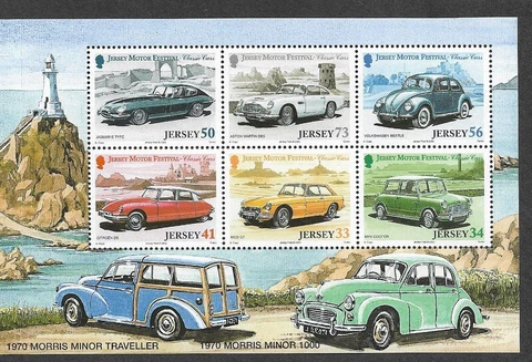 Classic Cars Morris Minor and others Min sheet Jersey 2005 Cover