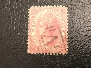 ICOLLECTZONE British Honduras 6 Very Fine used - Picture 1 of 1