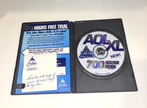 Disco de instalación America Online XL AOL de colección CD de Internet v5.0 700 horas coleccionable - Imagen 1 de 7
