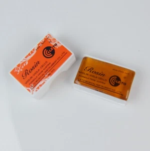 High-Quality Rosin Resin For Violin Viola Cello Strings Orchestra, Amber /Orange - Picture 1 of 5