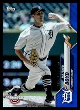 2020 Topps Opening Day Matthew Boyd  Blue Foil 104 Detroit Tigers