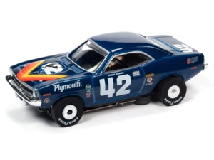 Auto World Thunderjet SC362-2 R32 1970 Plymouth Cuda #42 Swede Savage escala HO S - Imagen 1 de 5