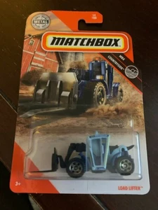 2020 Matchbox Load Lifter Light Blue MBX Countryside #19/100 LA Construction A86 - Picture 1 of 2