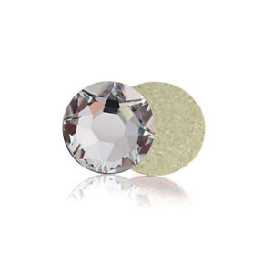 1440pcs Shiny AB & Clear Glass Crystal Non Hotfix Flatback Rhinestones Nail Art
