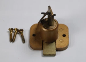 Vintage Yale Schrank, Kommode, Schreibtisch, Waffentresor Schloss mit 2 Schlüsseln USA NOS - Bild 1 von 11