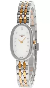 LONGINES Symphonette Diamond MOP Dial 18kt Rose Gold Women's Watch L2.305.5.87.7 - Picture 1 of 5