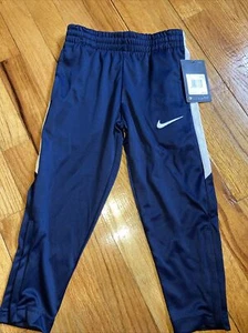 Nike Boys BLUE Athletic Jogger pants 4 (X-Small) 86C920 NWT $36 - Picture 1 of 5