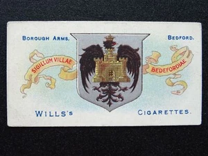 No.62 BEDFORD Borough Arms 2nd Ed (51-100) by W.D.& H.O.Wills 1906 - Picture 1 of 1