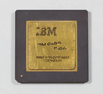 Socket 7 Processor - IBM 6x86 P166 - 66MHz bus - TESTED - Image 1 of 2