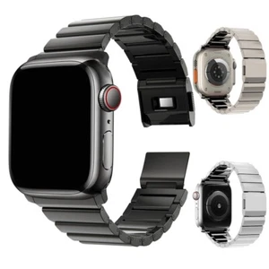 Taśma tytanowa klamra magnetyczna do bransoletki Apple Watch Ultra 2 i Ultra 1 - 49 mm - Zdjęcie 1 z 17