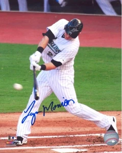Logan Morrison Florida Marlins (Swinging) Autographed 8x10 Photo with COA - Picture 1 of 1