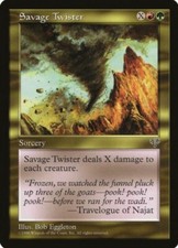 1 x Savage Twister - Mirage - LP - Magic The Gathering - MTG