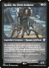 ETCHED FOIL Keskit, the Flesh Sculptor | MTG Magic Commander Legends | ENG | NM