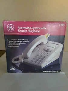 GE Answering System With Feature Telephone. Model 2-9824A. NEW. 12 Number Memory - Picture 1 of 10