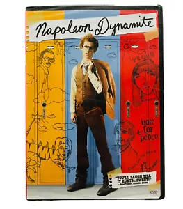Napoleon Dynamite (2004) DVD Widescreen & Full Screen Comedy New Sealed - Foto 1 di 2