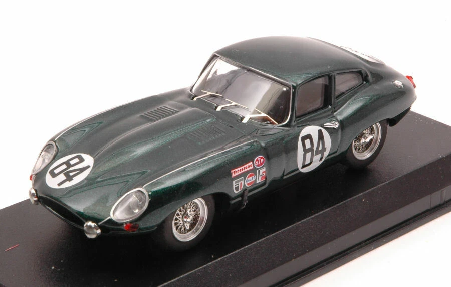 BEST MODEL BT9657 JAGUAR E-TYPE COUPE N.84 12 H SEBRING 1968 RODGERS-ROBSON 1:43 - Immagine 1 di 1