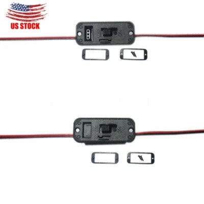 2 PCS Rcexl Big Power TOC Switch With Futaba Plug for RC model Plane - Image 1 of 4