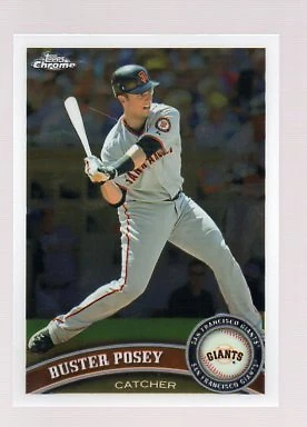 2011 Topps Chrome Baseball Card Pick - Image 1 of 1