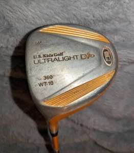 USKG ULTRALIGHT DRIVER DV 1 63" WT-10 LH 360 14* K-FLEX 63W ORANGE - Picture 1 of 6
