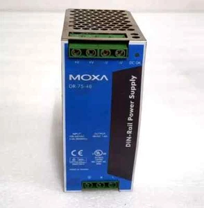 MOXA DR-75-48 DIN-RAIL POWER SUPPLY 48 VDC - Bild 1 von 3