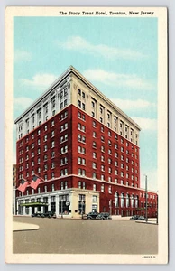 1920s Stacy Trent Hotel~Trenton New Jersey~NJ Antique Postcard - Picture 1 of 2