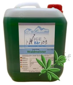 (5,19 EUR/l) ICE BÄR Slush Sirup Konzentrat AZO FREI Waldmeister 5 Liter - Bild 1 von 1